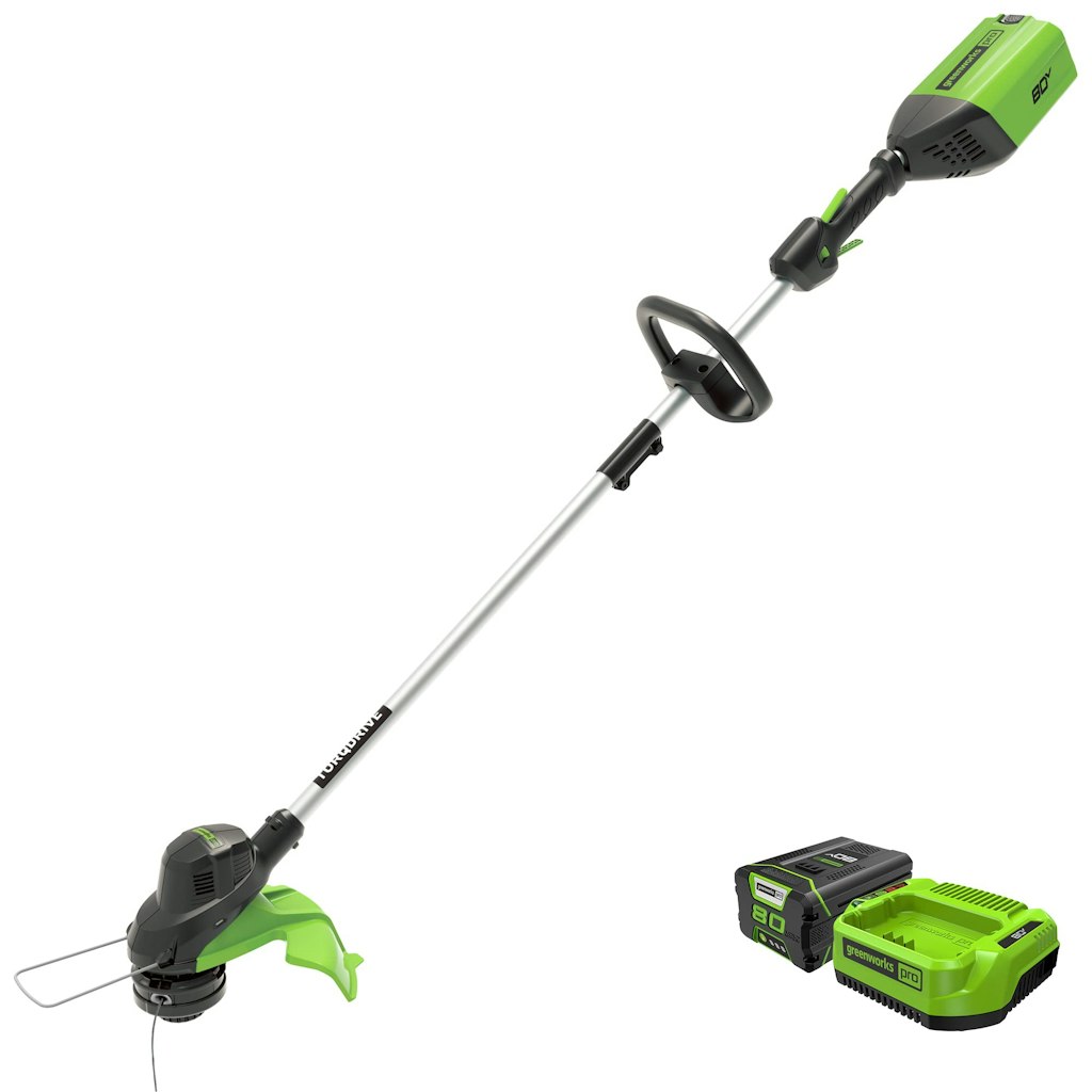 Greenworks 80V 13" Cordless String Trimmer w/ 2.0Ah Battery & Charger: $147 Greenworks 80V 13" Cordless String Trimmer w/ 2.0Ah Battery & Charger: $147