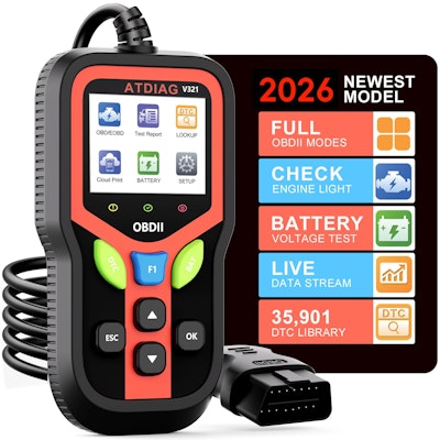 ATDIAG V321 OBD2 Scanner Diagnostic Tool for $24 + free shipping