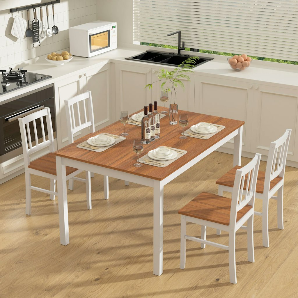 Winston Porter 5-Piece Dinette Set for Kitchen: $263 Winston Porter 5-Piece Dinette Set for Kitchen: $263