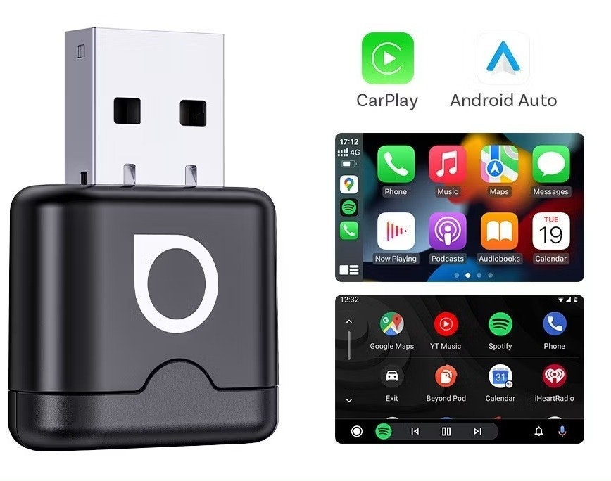 Ottocast Mini Aura Wireless CarPlay / Android Auto Adapter Dongle: $15 Ottocast Mini Aura Wireless CarPlay / Android Auto Adapter Dongle: $15