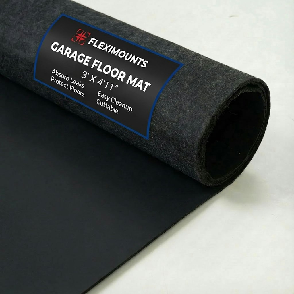 Fleximounts 4'11" x 3' Waterproof Garage Floor Mat: $20 Fleximounts 4'11" x 3' Waterproof Garage Floor Mat: $20