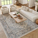 Lark Manor Jurado Oriental 5x7-Foot Area Rug for $96 + free shipping
