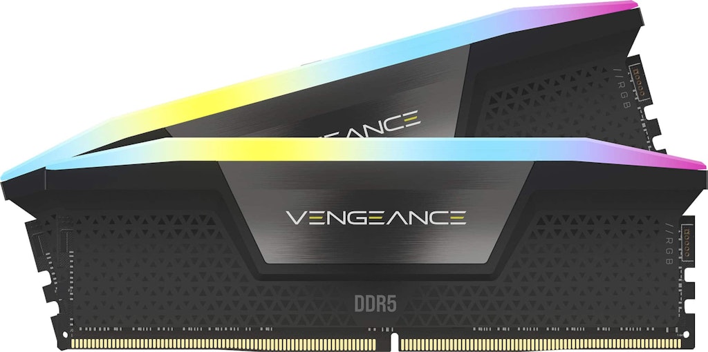 Corsair Vengeance RGB 64GB (2x32GB) DDR5 6400MHz Desktop Memory: $1,264.99 Corsair Vengeance RGB 64GB (2x32GB) DDR5 6400MHz Desktop Memory: $1,264.99