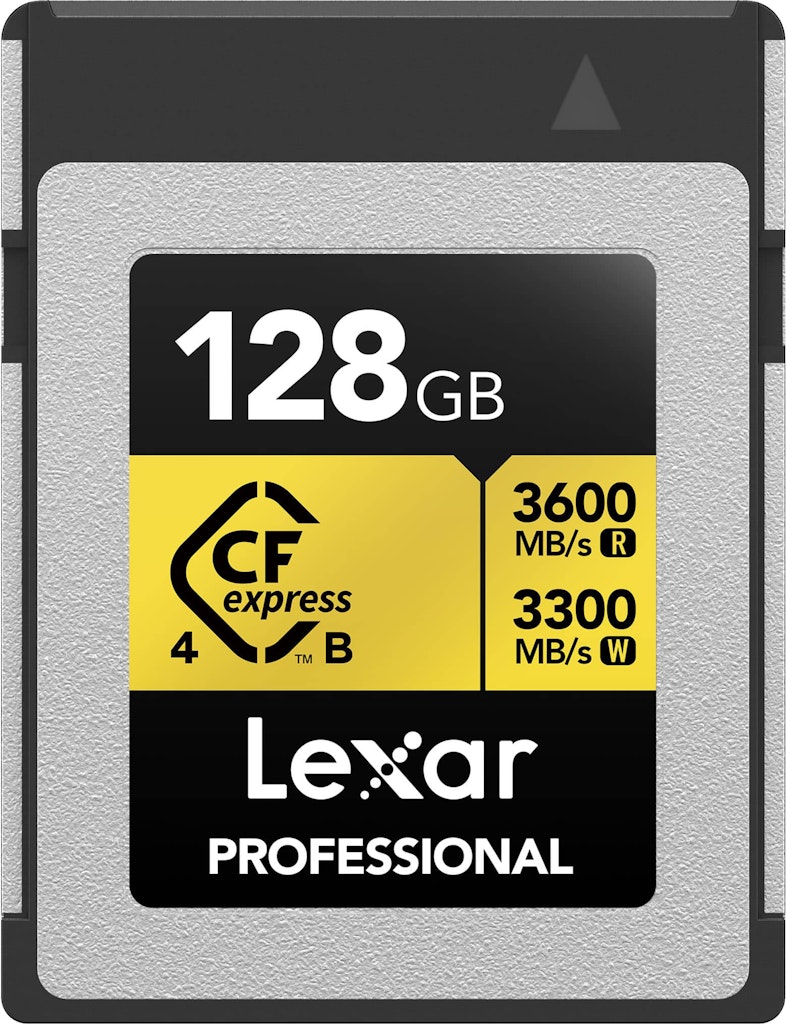 Lexar 128GB Gold CFexpress 4.0 Type B Memory Card: $209.99 Lexar 128GB Gold CFexpress 4.0 Type B Memory Card: $209.99