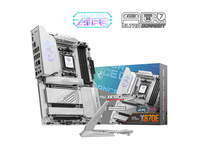 MSI MPG X870E EDGE TI WIFI Motherboard: $461.90