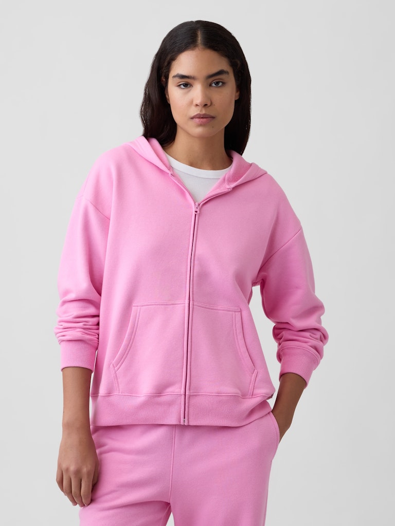 Oversized Fleece Zip Hoodie: $41.99 Oversized Fleece Zip Hoodie: $41.99
