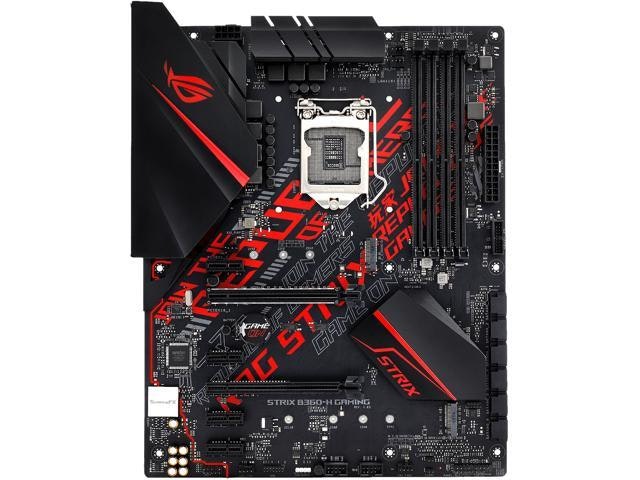 Asus Rog Strix B360-H Gaming Motherboard: $125.60