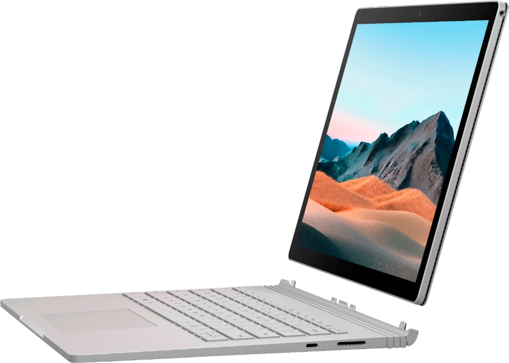 Microsoft Surface Book 3 13.5-inch Intel Core i7 32GB RAM 512GB SSD NVIDIA GeForce GTX 1650 Max-Q Laptop: $1,799.99 Microsoft Surface Book 3 13.5-inch Intel Core i7 32GB RAM 512GB SSD NVIDIA GeForce GTX 1650 Max-Q Laptop: $1,799.99