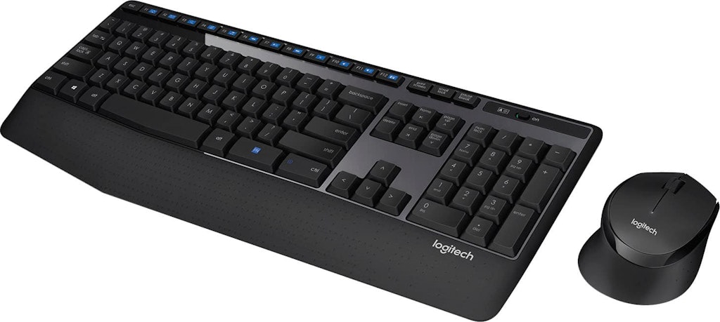 Logitech MK345 Wireless Keyboard and Mouse Combo: $31.99