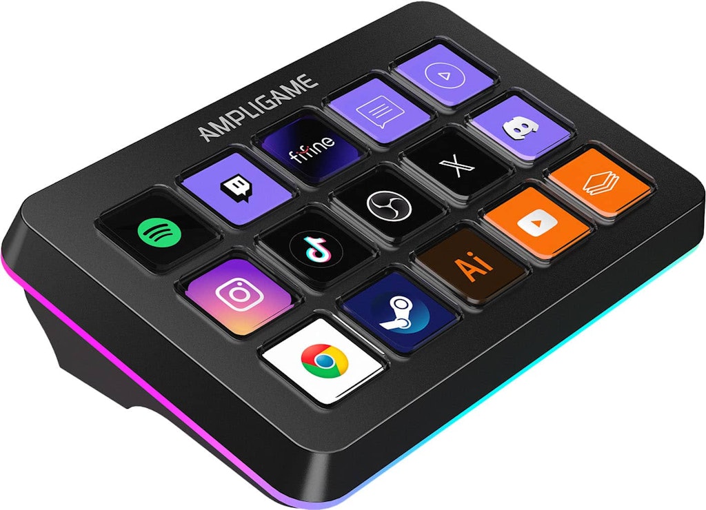 Fifine Stream Controller with 15 Customizable Macro Keys: $64.99 Fifine Stream Controller with 15 Customizable Macro Keys: $64.99
