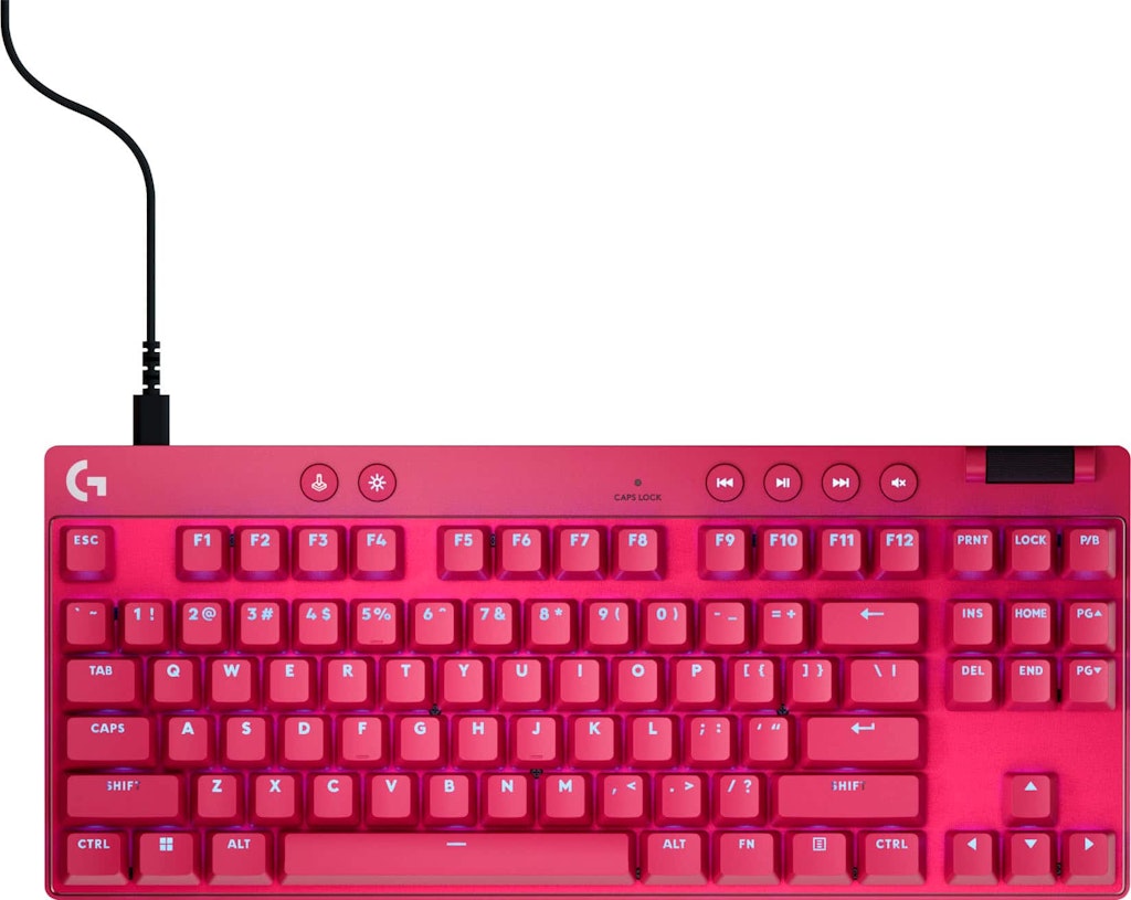 Logitech Pro X TKL Rapid Wired Gaming Keyboard: $189.99 Logitech Pro X TKL Rapid Wired Gaming Keyboard: $189.99