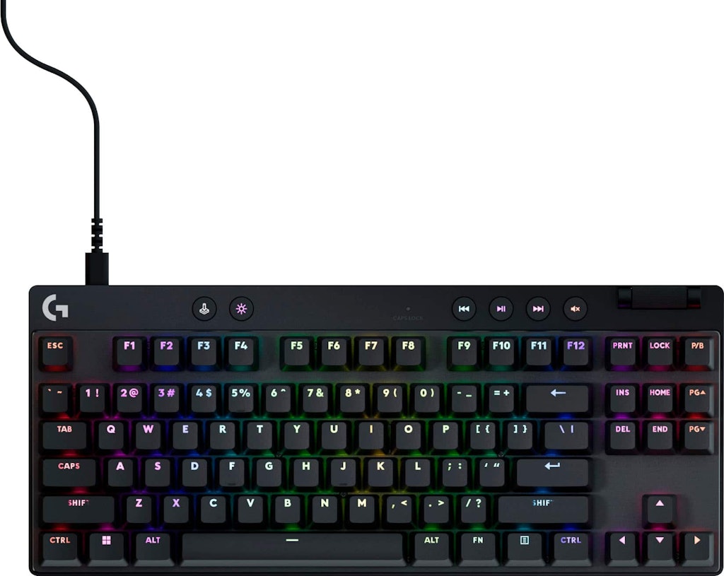 Logitech Pro X TKL Rapid Wired Hall-Effect Gaming Keyboard: $189.99 Logitech Pro X TKL Rapid Wired Hall-Effect Gaming Keyboard: $189.99