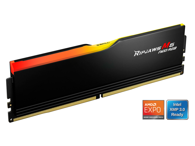 G.Skill Ripjaws M5 Neo RGB 16GB DDR5 6000MHz Desktop Memory: $246.99 G.Skill Ripjaws M5 Neo RGB 16GB DDR5 6000MHz Desktop Memory: $246.99