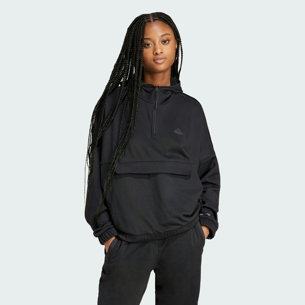 Adidas City Escape Women's Fleece Hoodie: $38