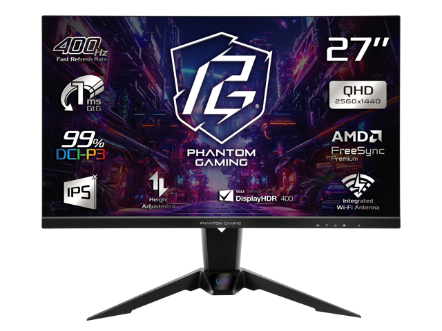 ASRock Phantom Gaming 27" 1440p HDR IPS FreeSync Monitor: $223 ASRock Phantom Gaming 27" 1440p HDR IPS FreeSync Monitor: $223