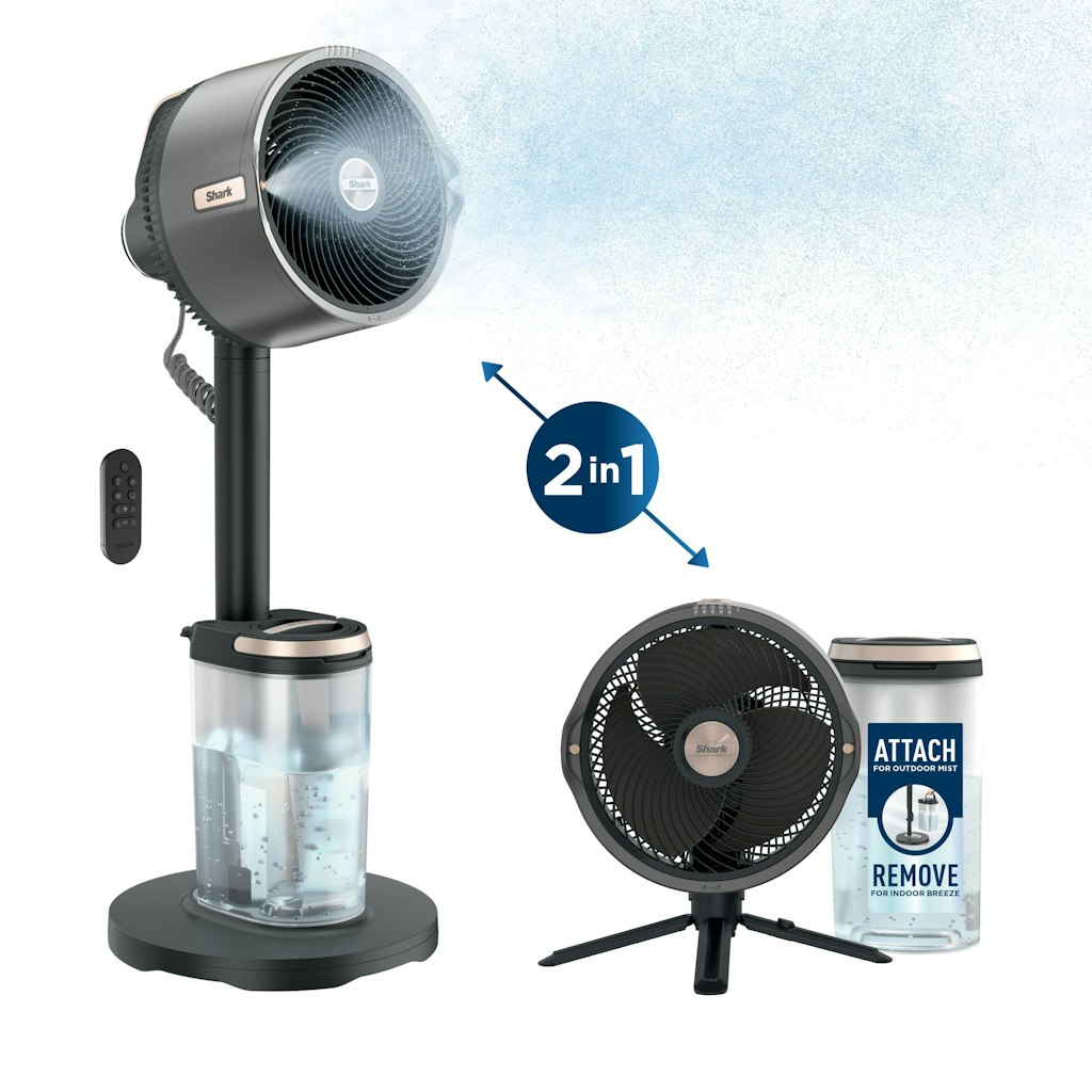 Shark FlexBreeze Pro Mist Indoor & Outdoor Fan: $249.99 Shark FlexBreeze Pro Mist Indoor & Outdoor Fan: $249.99