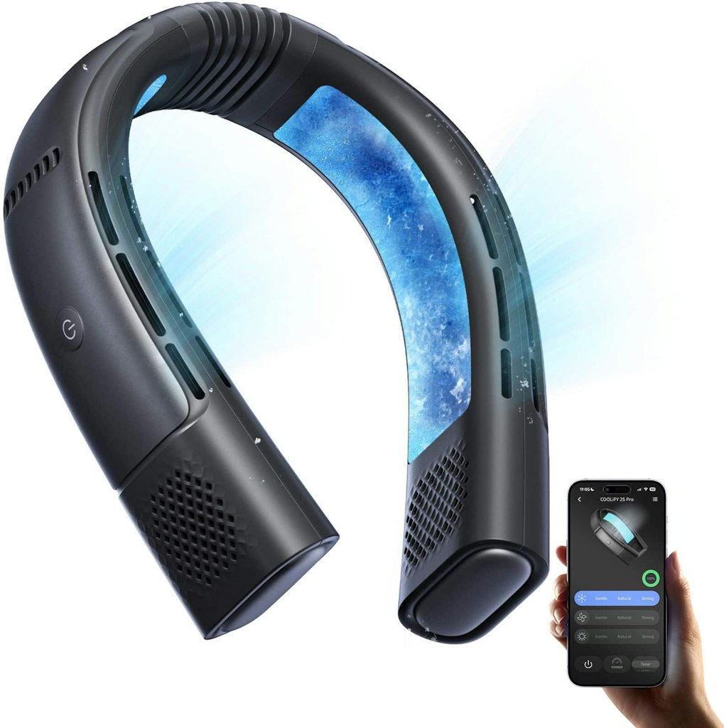 Torras COOLiFY 2S Pro Instant Cooling and Heating Portable Neck Fan: $199.99 Torras COOLiFY 2S Pro Instant Cooling and Heating Portable Neck Fan: $199.99