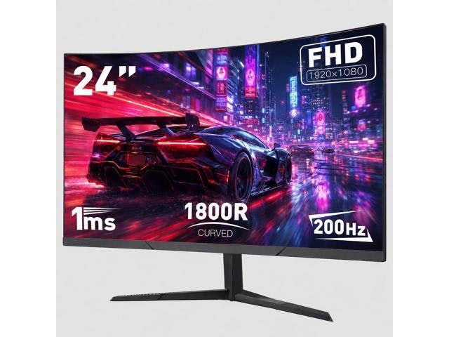 24" 1080p HDR LED G-Sync Curved Monitor: $134.99 24" 1080p HDR LED G-Sync Curved Monitor: $134.99