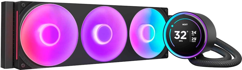 NZXT Kraken Elite 360mm RGB Liquid Cooler: $279.99