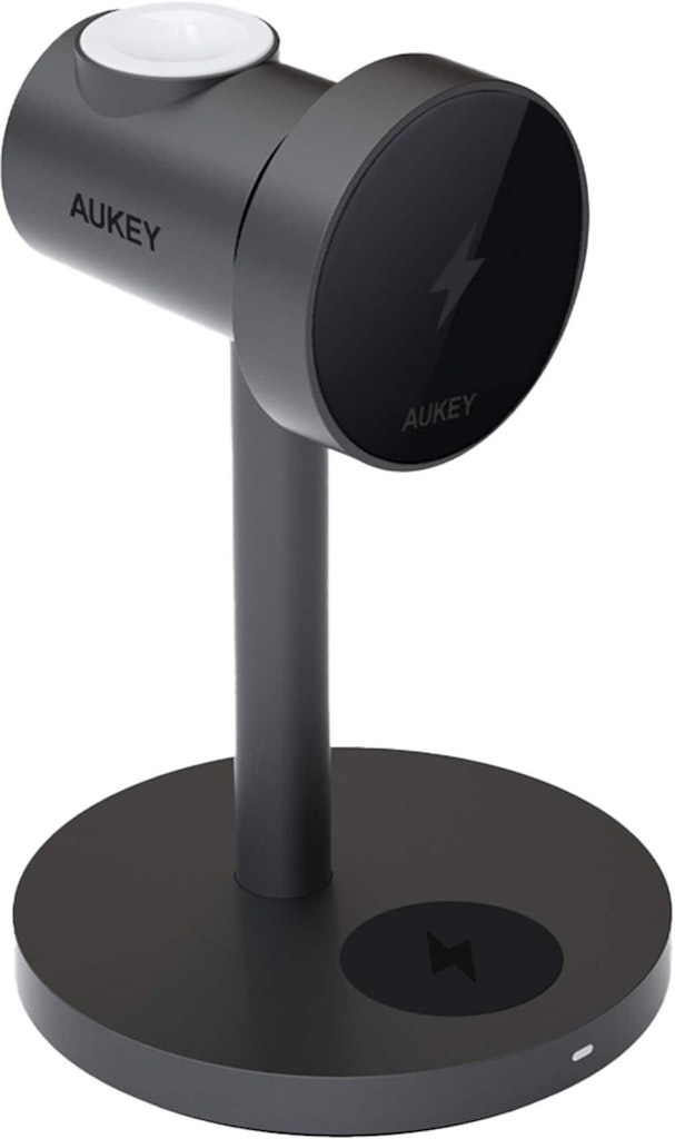 Aukey MagFusion 3-in-1 15W Qi 2.0 Magnetic Wireless Charging Station: $39.99 Aukey MagFusion 3-in-1 15W Qi 2.0 Magnetic Wireless Charging Station: $39.99