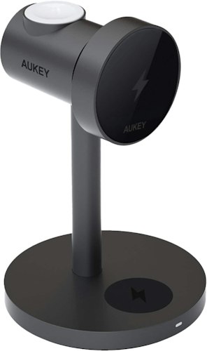 Aukey MagFusion 3-in-1 Qi2 Wireless Charger for $32 + free shipping