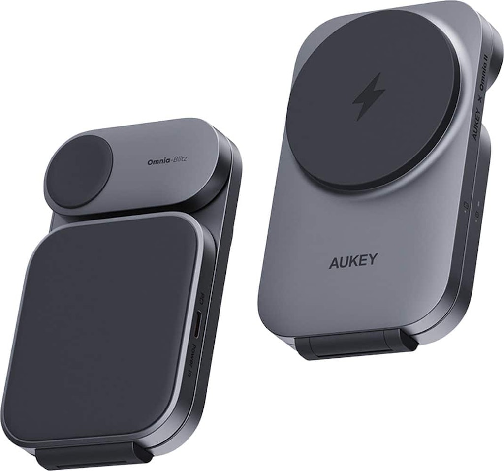 Aukey MagFusion 3-in-1 Foldable Magnetic Wireless Charger: $43.99 Aukey MagFusion 3-in-1 Foldable Magnetic Wireless Charger: $43.99
