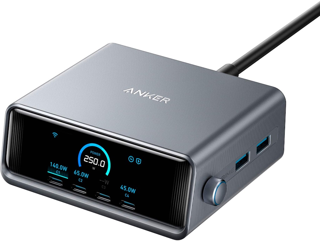 Anker Prime 250W 6-Port GaNPrime Charger: $94.99 Anker Prime 250W 6-Port GaNPrime Charger: $94.99