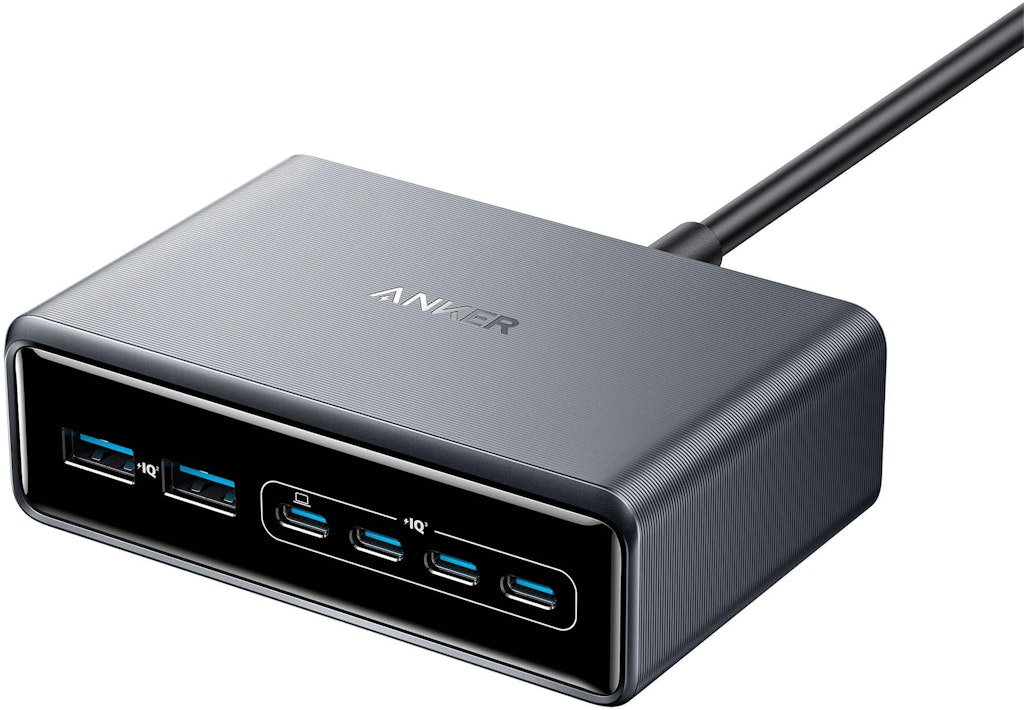 Anker Prime 200W 6-Port GaN Desktop Charger: $55.99 Anker Prime 200W 6-Port GaN Desktop Charger: $55.99