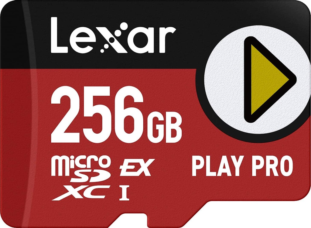 Lexar 256GB Play Pro microSD Express Card: $79.99 Lexar 256GB Play Pro microSD Express Card: $79.99