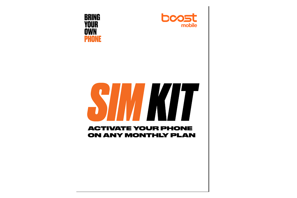 Boost Mobile Starter SIM Card Kit: $4.99 Boost Mobile Starter SIM Card Kit: $4.99