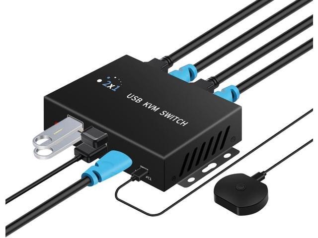 2-Port USB 3.0 4K HDMI KVM Switch: $51.49 2-Port USB 3.0 4K HDMI KVM Switch: $51.49