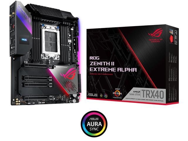 Asus ROG Zenith II Extreme Alpha TRX40 Motherboard: $1,159.79 Asus ROG Zenith II Extreme Alpha TRX40 Motherboard: $1,159.79