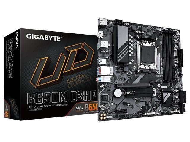 Gigabyte B650M D3HP AM5 M-ATX Motherboard: $171.89 Gigabyte B650M D3HP AM5 M-ATX Motherboard: $171.89
