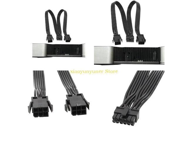 PCIe 5.0 12VHPWR 2x 6-Pin to 12-Pin Graphics Card Power Adapter Cable: $17.55 PCIe 5.0 12VHPWR 2x 6-Pin to 12-Pin Graphics Card Power Adapter Cable: $17.55