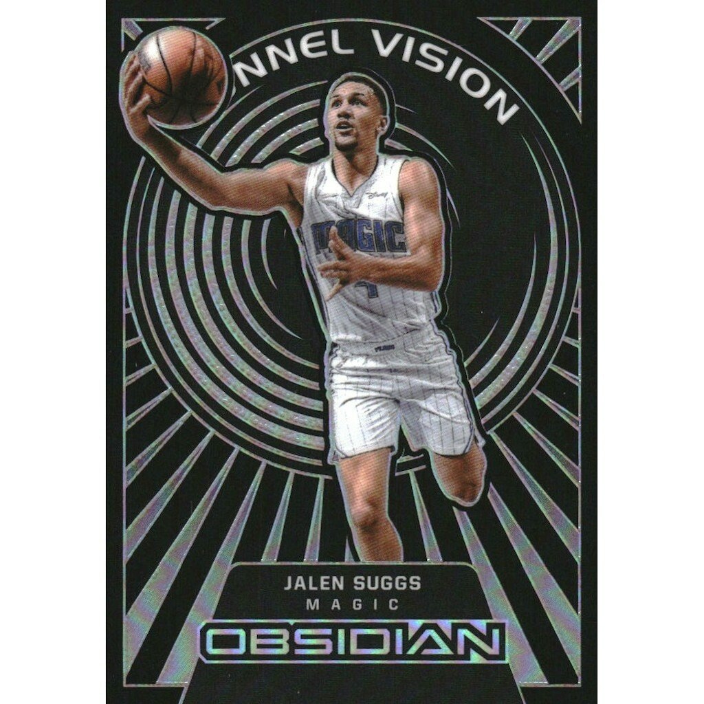 2021-22 Panini Obsidian Tunnel Vision Jalen Suggs #14 Trading Card: $13.50