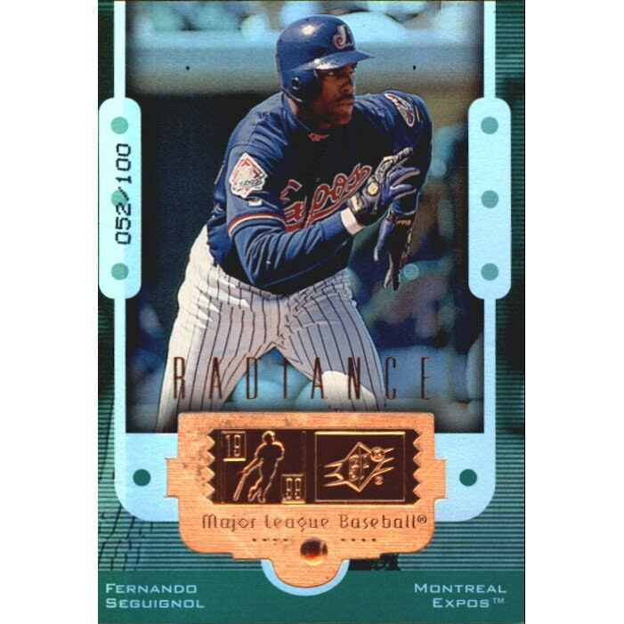 1999 SPx Finite Radiance Fernando Seguignol Card #107: $16