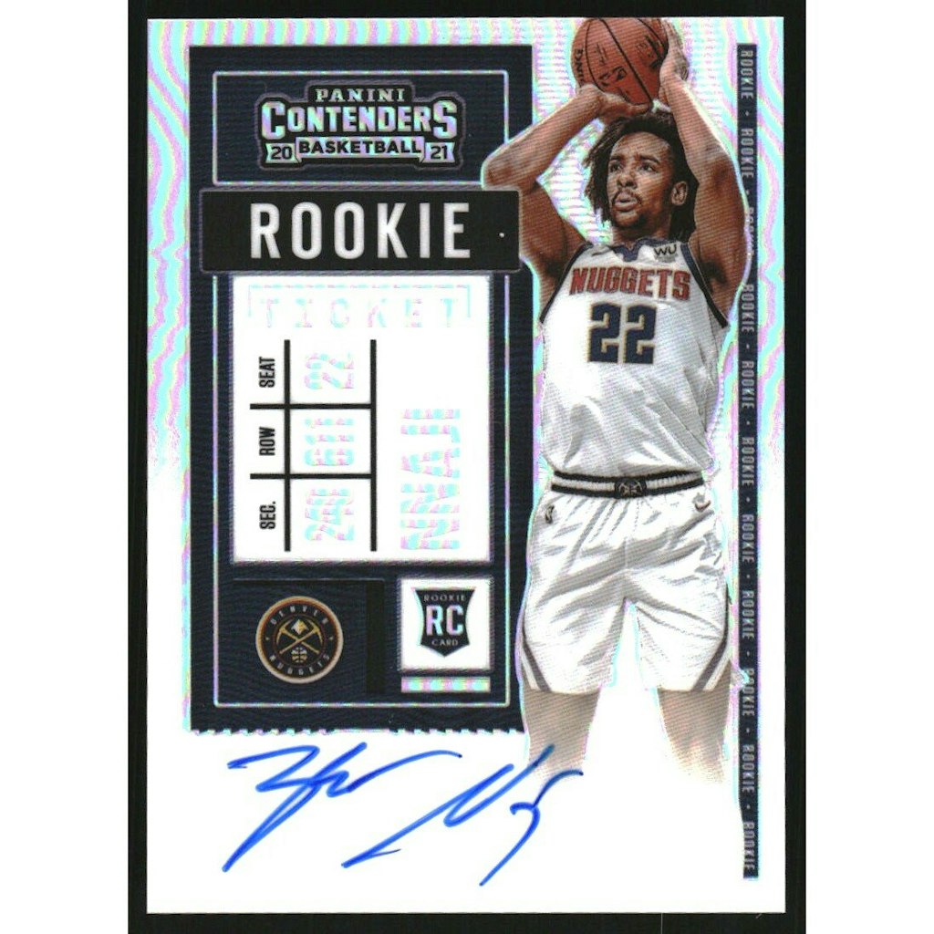 2020-21 Panini Contenders Zeke Nnaji Photo Variation Autograph Card: $18 2020-21 Panini Contenders Zeke Nnaji Photo Variation Autograph Card: $18