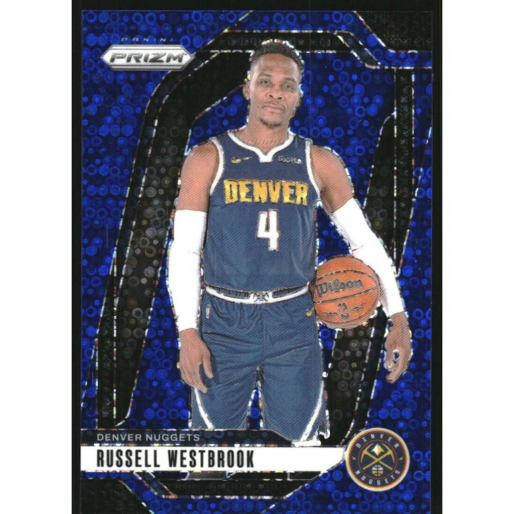 2024-25 Panini Prizm Fast Break Blue Russell Westbrook #157 Trading Card: $22.50