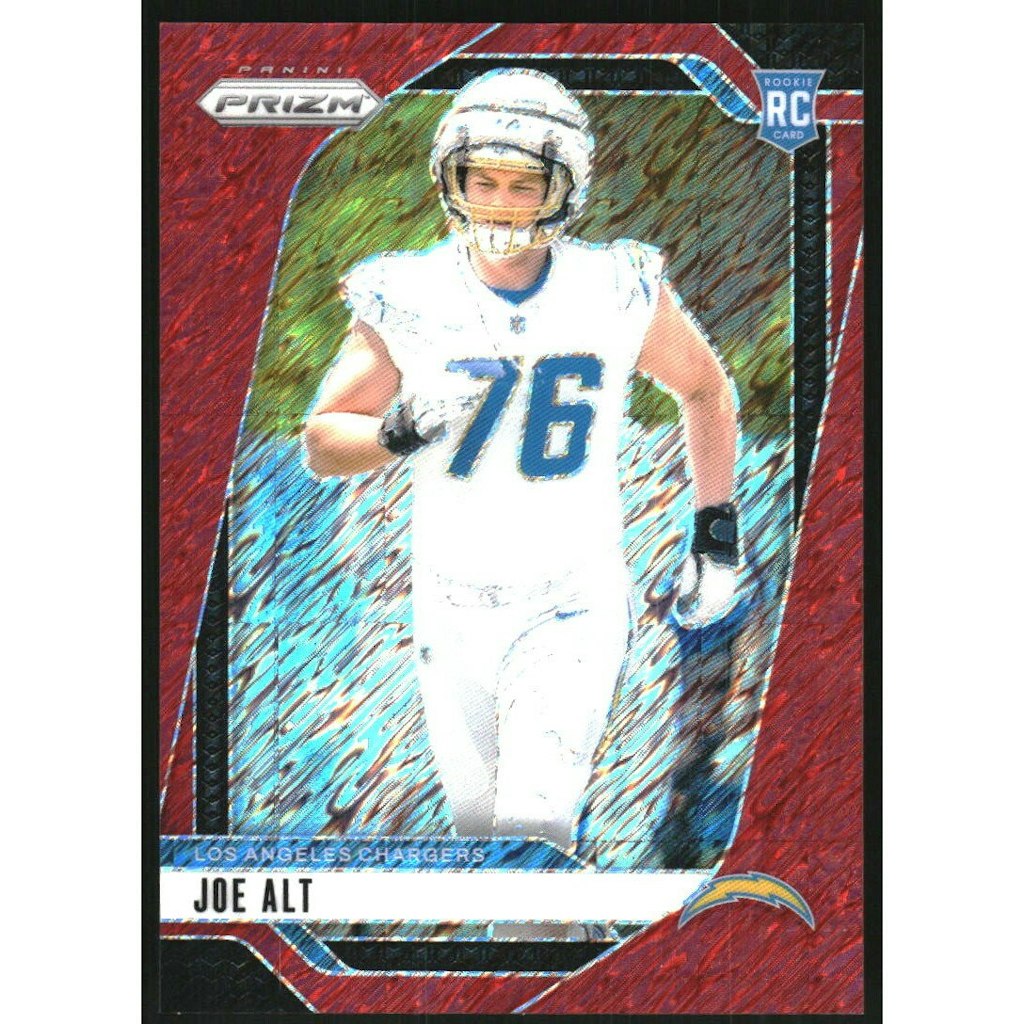2024 Panini Prizm Red Shimmer Joe Alt Card: $35
