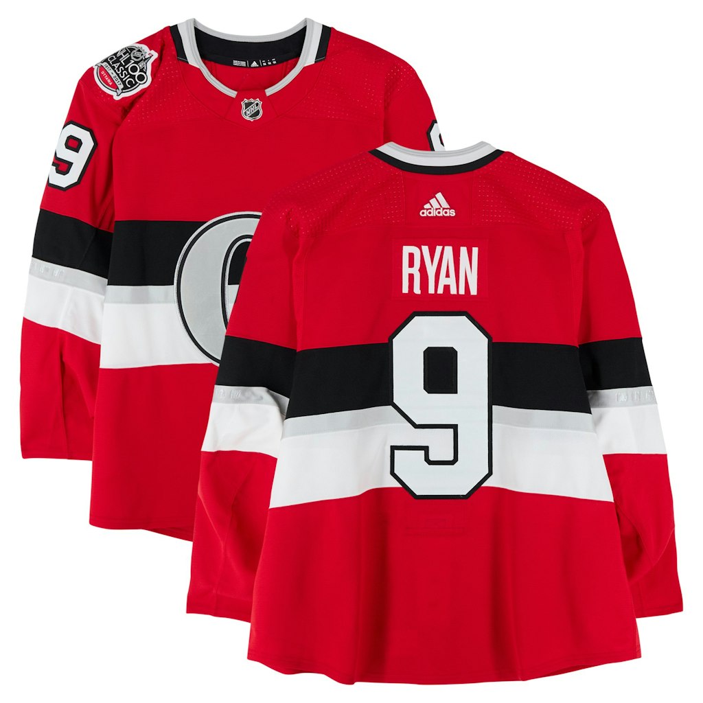Bobby Ryan Ottawa Senators NHL100 Classic Practice-Used Jersey: $799.99 Bobby Ryan Ottawa Senators NHL100 Classic Practice-Used Jersey: $799.99