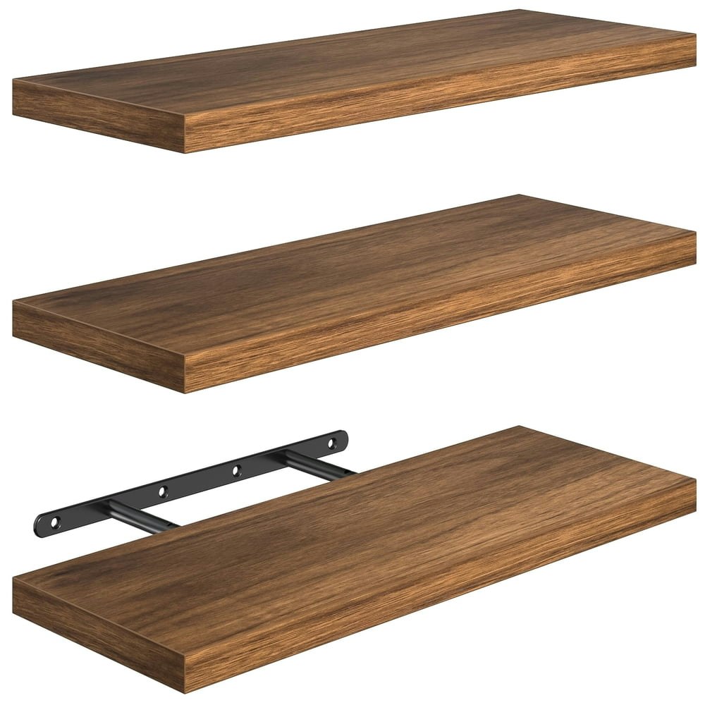Cshidworld 16-Inch Floating Wall Shelves 3-Pack: $21.99 Cshidworld 16-Inch Floating Wall Shelves 3-Pack: $21.99