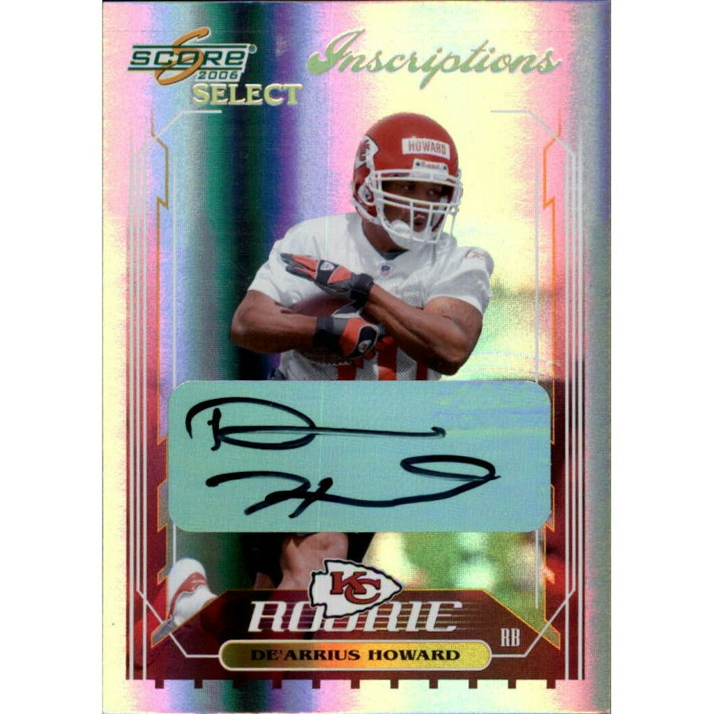 2006 Select Inscriptions De'Arrius Howard Card #403: $10 2006 Select Inscriptions De'Arrius Howard Card #403: $10