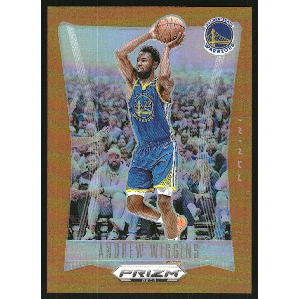 2023-24 Panini Prizm Andrew Wiggins Deca Prizms Orange Card #142: $10 2023-24 Panini Prizm Andrew Wiggins Deca Prizms Orange Card #142: $10