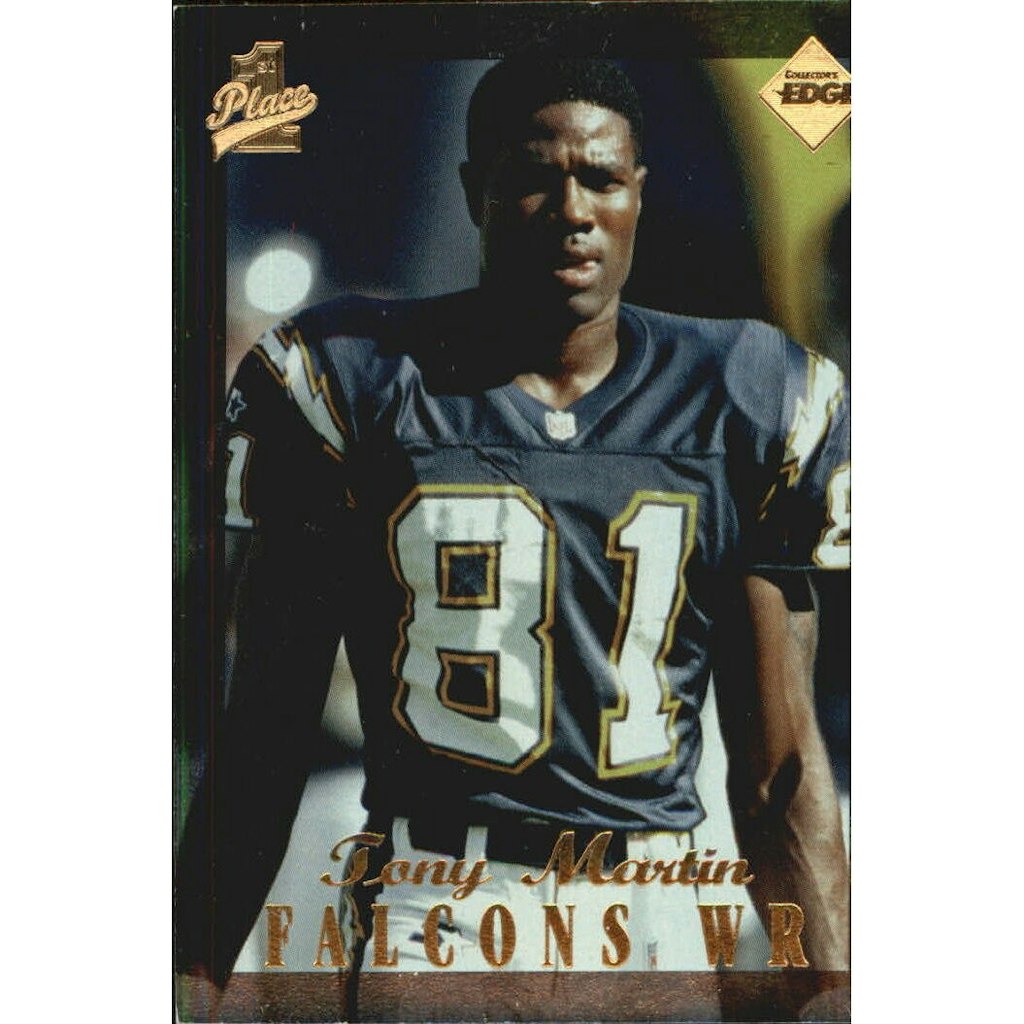 1998 Collector's Edge First Place 50-Point Silver Tony Martin Card: $12 1998 Collector's Edge First Place 50-Point Silver Tony Martin Card: $12