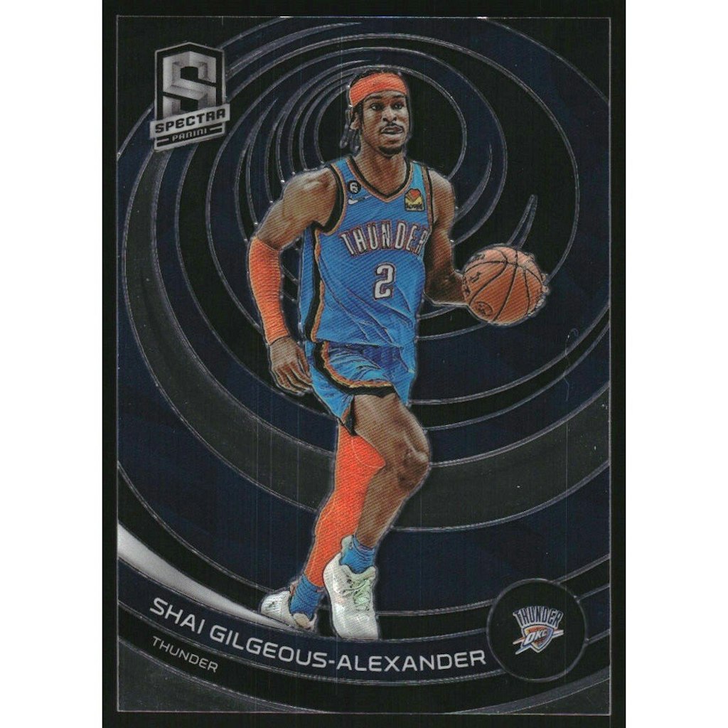 2022-23 Panini Spectra Shai Gilgeous-Alexander Card: $12 2022-23 Panini Spectra Shai Gilgeous-Alexander Card: $12