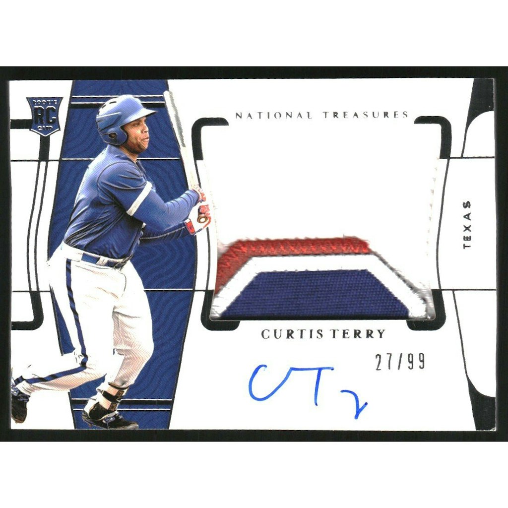 2022 Panini National Treasures Curtis Terry Rookie Jersey Autograph Card /99: $12 2022 Panini National Treasures Curtis Terry Rookie Jersey Autograph Card /99: $12