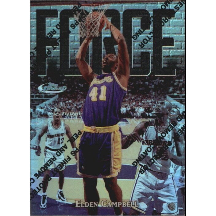 1997-98 Finest Refractors Elden Campbell Card #144: $12 1997-98 Finest Refractors Elden Campbell Card #144: $12
