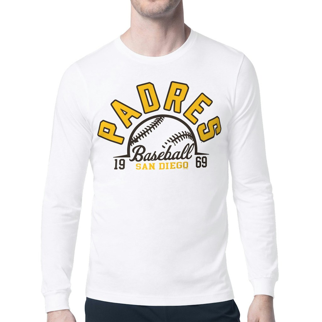 Men's San Diego Padres Long Sleeve T-Shirt: $37.49 Men's San Diego Padres Long Sleeve T-Shirt: $37.49