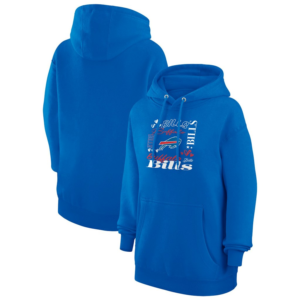 Women's G-III 4Her by Carl Banks Buffalo Bills Graphic Fleece Hoodie: $52.49