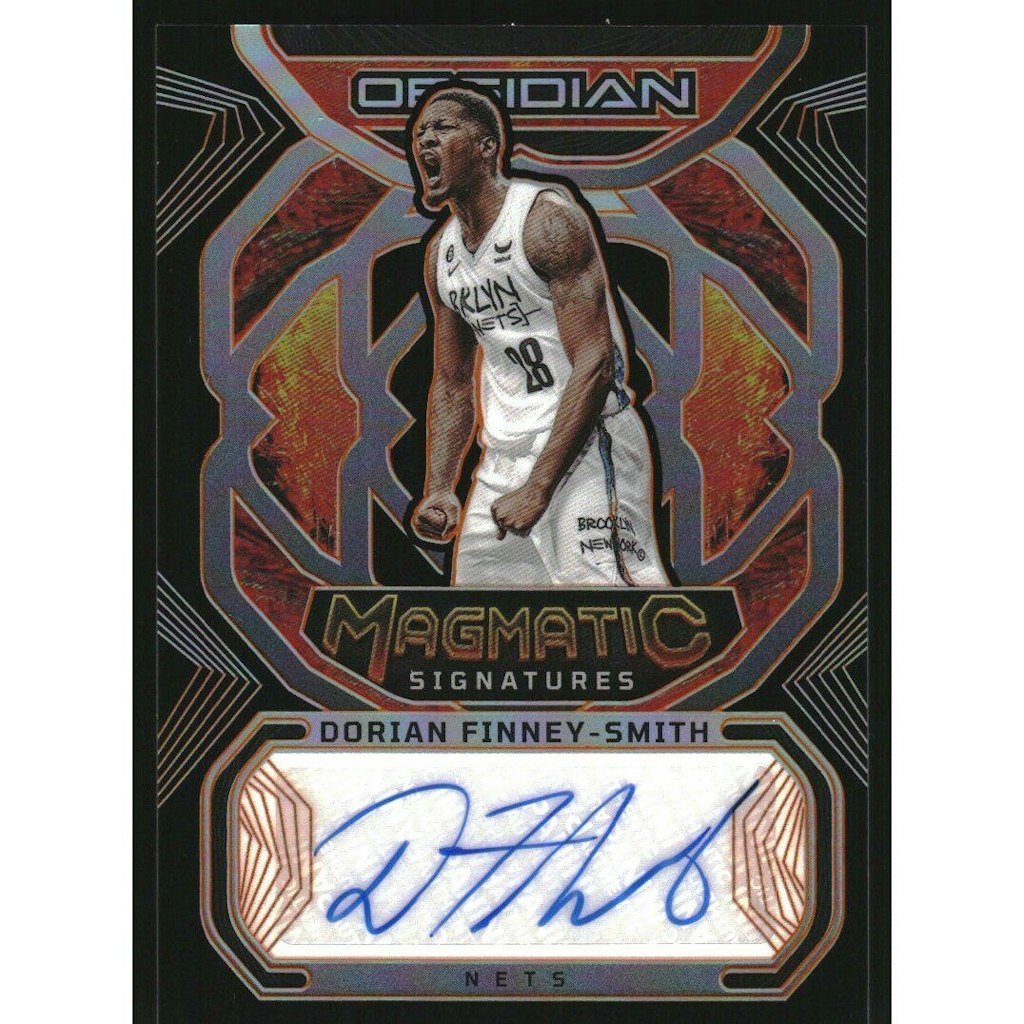 2022-23 Panini Obsidian Magmatic Signatures Dorian Finney-Smith Electric Etch Orange Auto /50: $13.50 2022-23 Panini Obsidian Magmatic Signatures Dorian Finney-Smith Electric Etch Orange Auto /50: $13.50